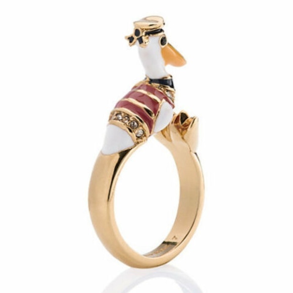kate spade Jewelry - KATE SPADE Taking Flight Pelican Ring Size: 6 NEW